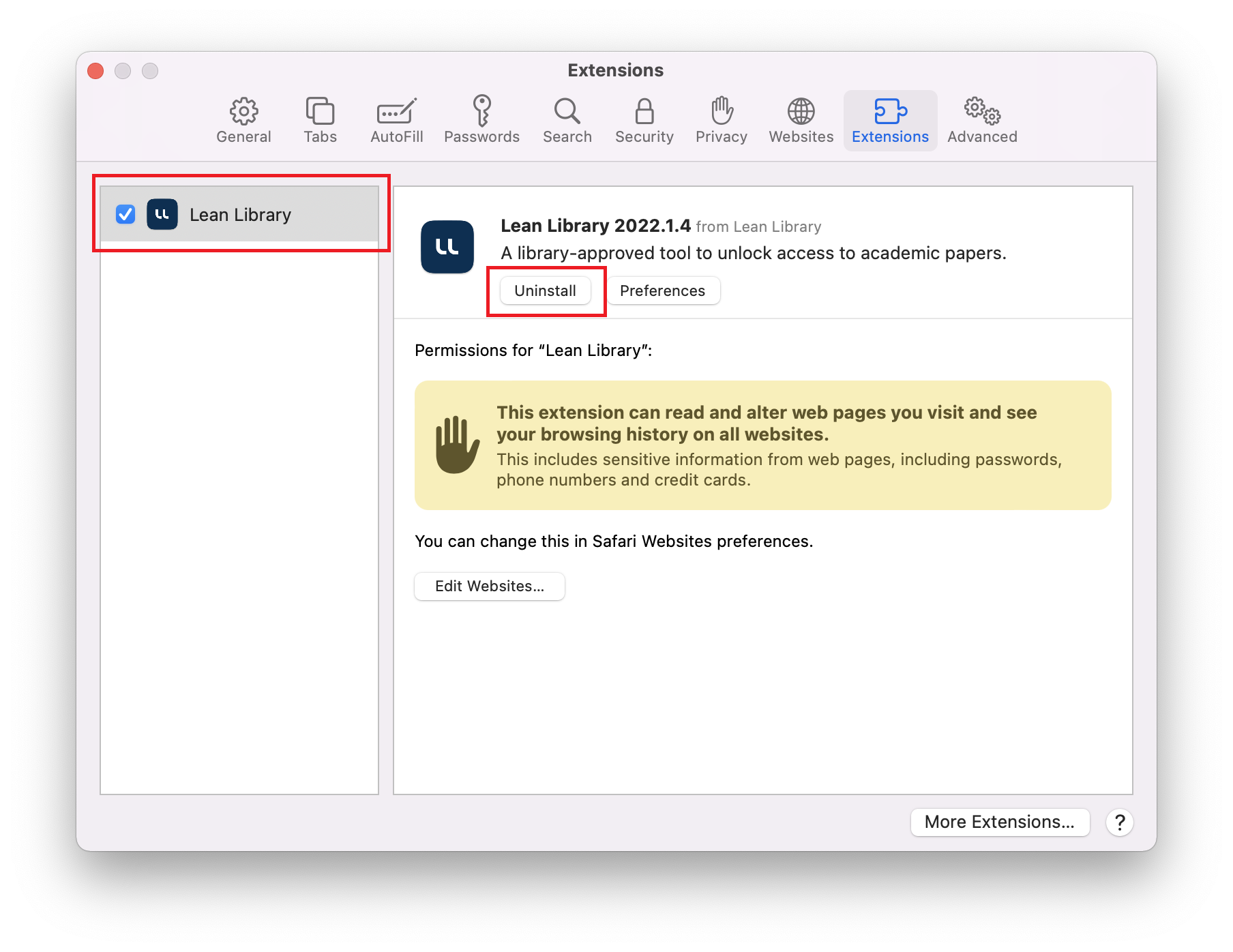How do I install the Lean Library browser extension on Safari? 8.png
