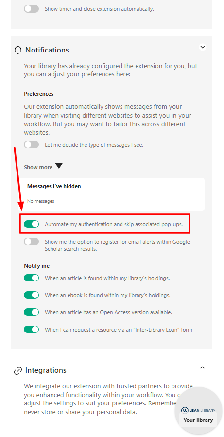 Auto-redirect within the Extension settings- How to set it up 2.png