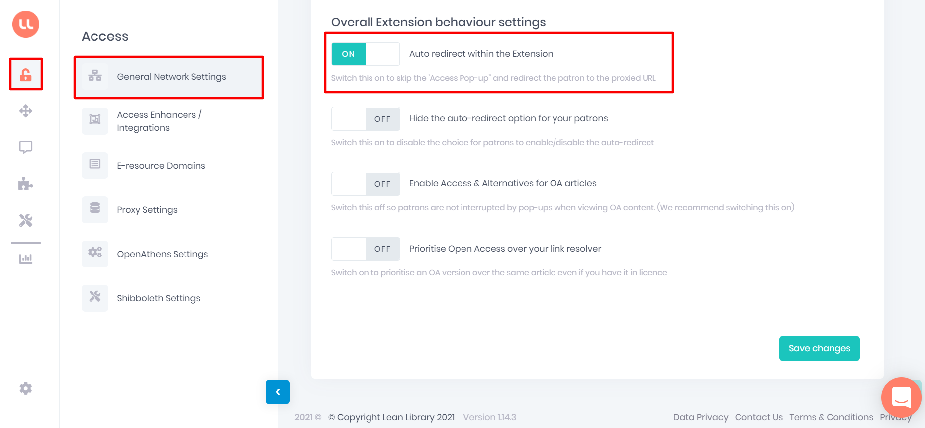 Auto-redirect within the Extension settings- How to set it up 1.png