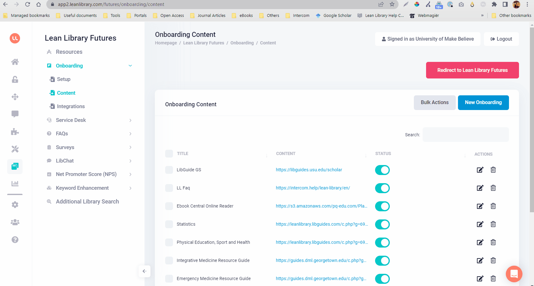 Workflow for LibGuides- How to create Onboarding content for a website? 2.gif