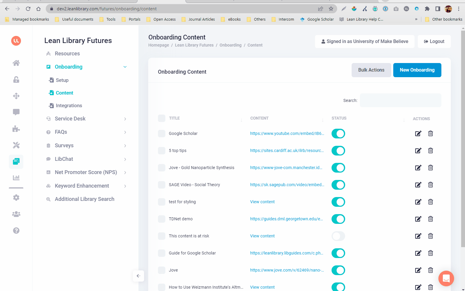 Workflow for LibGuides- How to create Onboarding content for a website? 1.gif