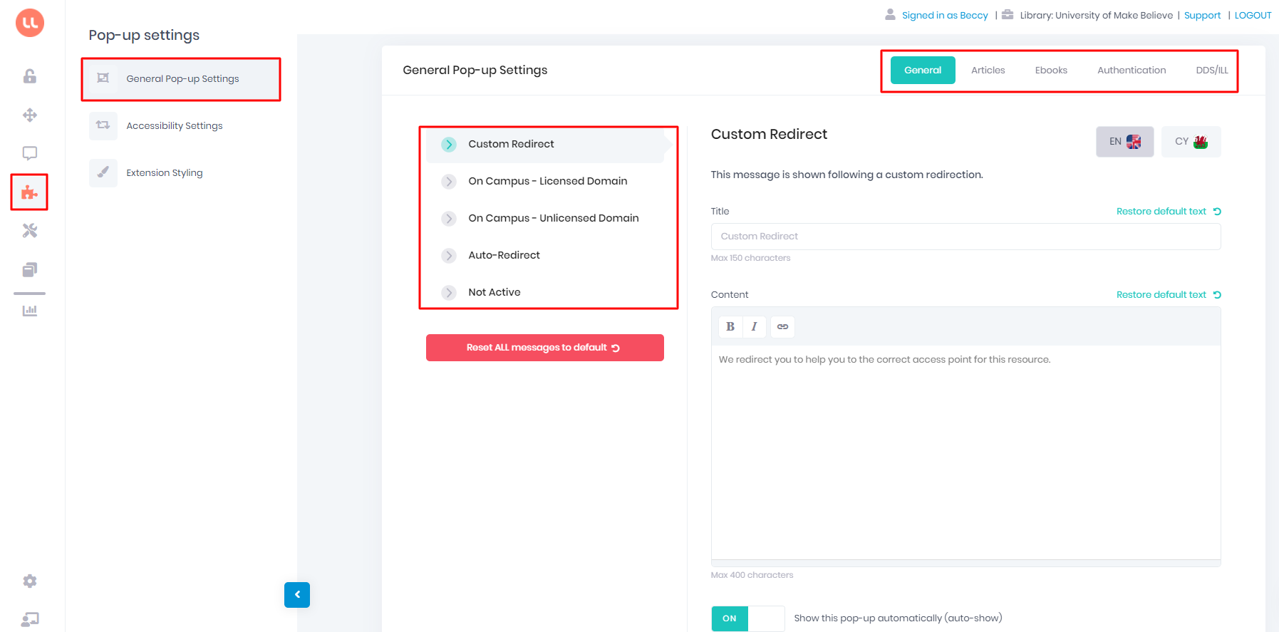 How to Customise the Pop-up text? 1.png