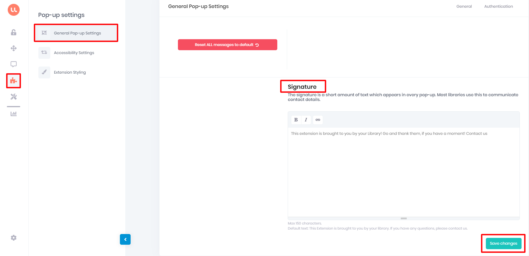 How to create an Institute Signature on the pop-ups? 2.png
