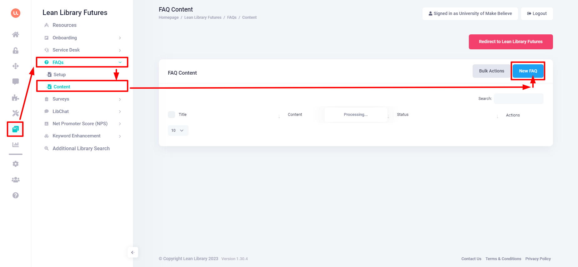 Workflow for LibGuides- How to set up FAQ tool? 2.png