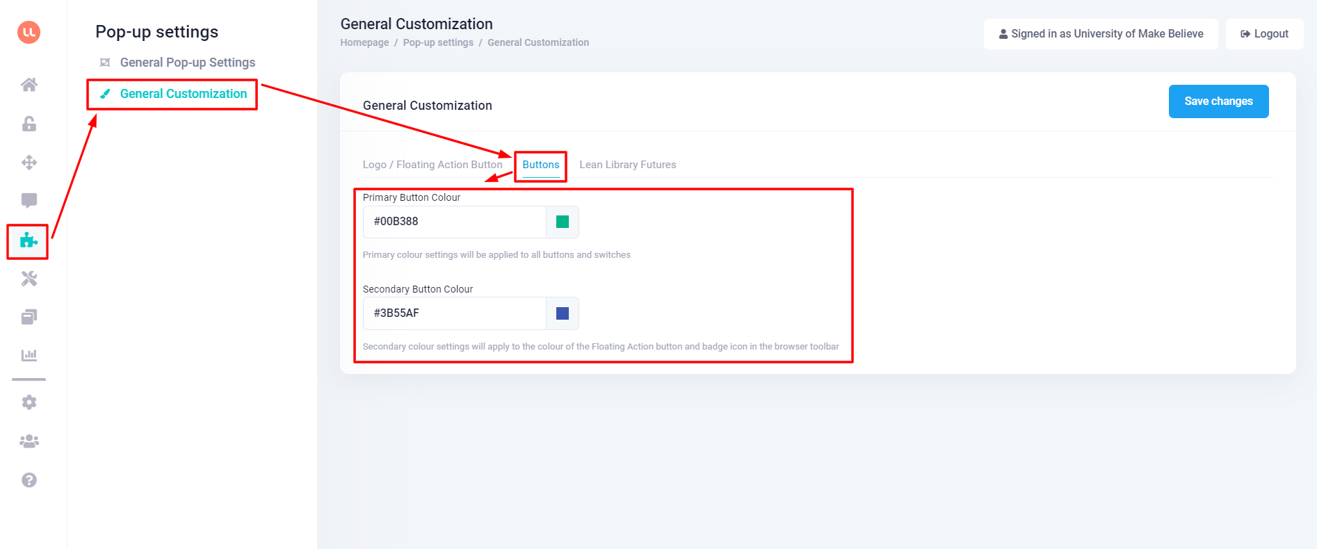 How to customise the pop-up logo and styling? 4.png